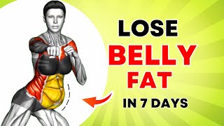 30Min FLABBY STOMACH Standing Workout  Lose Fat Challenge  Over 50 FLAT BELLY  SLIM WAIST [upl. by Macnamara174]