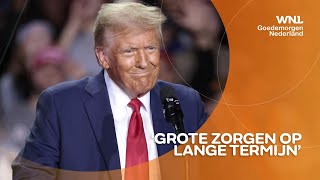 Winst Trump zorgt voor uitholling Europese economie grote zorgen over toekomst vrije handel [upl. by Adnilec106]