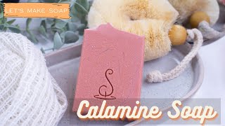 Calamine and Goats Milk Soap Bar  with lather test [upl. by Elolcin]