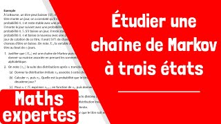 Comment étudier une chaîne de Markov à trois états [upl. by Finzer]