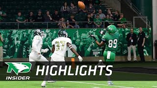 UND Football  Highlights UND vs Sacramento State  102117 [upl. by Eelidnarb]