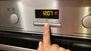 How to Set or Change Time on Electrolux Oven [upl. by Tlaw507]