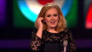 Adele wins Best Album of the year  Brit Awards 2012 HD [upl. by Blanca219]