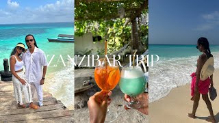 VLOG FIRST TRIP IN 2024 WITH MY FIANCÉ ☺️👏🏾  HOW I GOT ENGAGED 💍😍 PT1  ZANZIBAR NUNGUI🛩️🛫 [upl. by Pelligrini812]