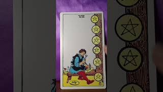 8 of Pentacles Tarot Card Meaning craft work tarot [upl. by Plafker]