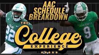 AAC American Athletic Conference 2024 Schedule Release Breakdown  The College Football Experience [upl. by Ahtel503]