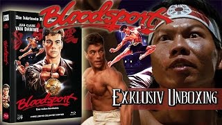 Bloodsport  Limited Collectors Edition Cover A Bluray unboxing [upl. by Noevart]