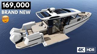 2024 SAXDOR 340 GTWA Affordable Fast Yacht Tour [upl. by Atikin804]