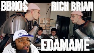 TWIGGA WASNT EXPECTING THIS 🤯 bbno amp Rich Brian  edamame Official VideoREACTION [upl. by Nolur]