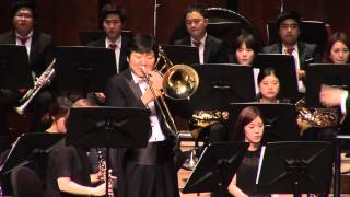 Bass Trombone Concertino in F Major  Korea Wind Philharmony [upl. by Neryt]