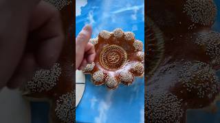 beautiful flower breads bread food breadmaking breadrecipi baking foodie cooking [upl. by Eversole938]