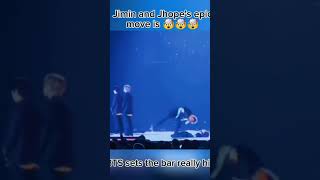 Jimin and Jhopes epic move is jiminjhope bts army love boybandfandom [upl. by Ahcim126]