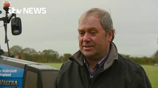 Farmers success at the British Ploughing Championships  ITV News [upl. by Ellatsirhc]