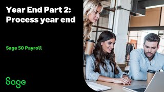 Sage 50 Payroll UK  Year End Part 2 Process year end [upl. by Haroved878]