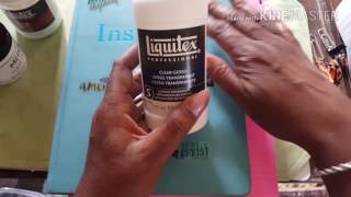 Make your Liquitex clear gesso smooth [upl. by Assilac177]