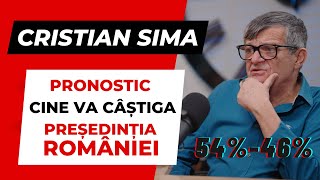 CRISTIAN SIMA  Pronostic Cine va câștiga Președinția României  PODCAST SocialBook [upl. by Tabib706]