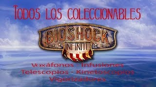 Bioshock Infinite  Todos los coleccionables  All Collectible Locations [upl. by Nailliw481]