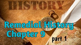 History RemedialChapter Nine 9Part 1Atc tube Ethiopian Education [upl. by Trebmer963]