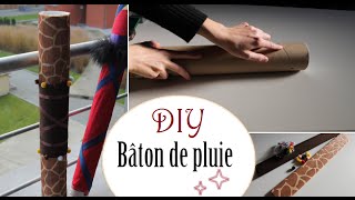 DIY Créer un bâton de pluie  How to make a rainstick [upl. by Solram]