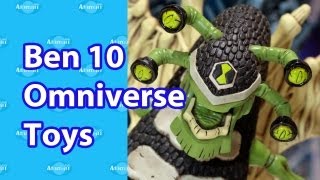 Ben 10 Omniverse Toys Nuremberg Toy Fair 2013 Preview [upl. by Nalyk]