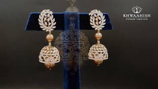 Regal Choice Diamond Jhumka Earrings [upl. by Derdle]