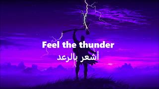 Thunder Lyrics مترجمه  Imagine Dragons [upl. by Wilmar]