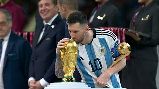 Lionel Messi vs France World Cup Final 2022 English Commentary  HD 1080i [upl. by Auohp470]