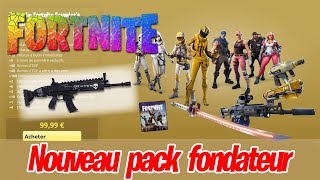 Je reçois le pack Nocturno gratuitement pack fondateur sur Sauver le monde  fortnite [upl. by Iglesias]