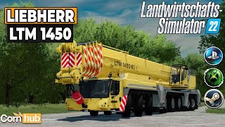 LS22 Mods  Liebherr LTM1450  LS22 Modvorstellung [upl. by Melanie]