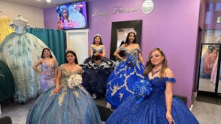 Los vestidos de Quinceañera para el 2024 están en Lucy Franco Utah con vestidos de fiesta y Prom [upl. by Cargian]