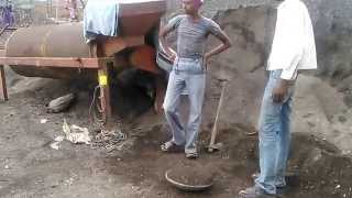 using slag from induction furnace in concrete as replacement of river sand [upl. by Navanod]