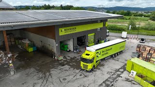 Schneider Umweltservice vertraut batterieelektrischen Scania Lastwagen [upl. by Rafferty83]