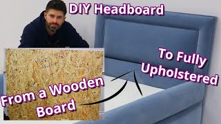 HOW TO MAKE A HEADBOARD FROM SCRATCH  DIY HEADBOARD  Faceliftinteriors [upl. by Zucker]