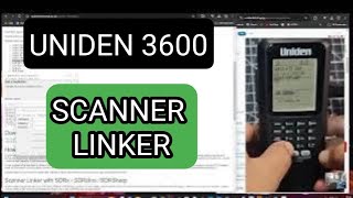 UNIDEN UBCD 3600  RRUK  Install Scanner Linker [upl. by Radek]