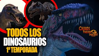 Todos los Dinosaurios de Chaos Theory  Temporada 1 [upl. by Biles]