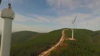 Senvion project Ancora Wind first turbines [upl. by Leunamne928]