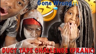 DUCT TAPE ESCAPE CHALLENGE  PRANK  GONE EXTREMELY WRONG😭 [upl. by Selrahc]