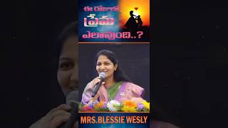 Sis Blessie Wesly short message JohnWeslyMinistries viralvideo ytshorts christianmessages [upl. by Acimahs]