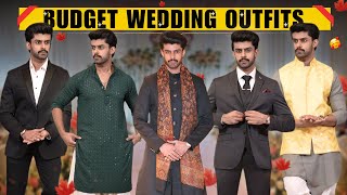 BUDGET WEDDING OUTFITS FOR INDIAN MEN  MENS INDIAN WEDDING OUTFIT FOR HALDI  SHAADI AND MORE [upl. by Longo415]