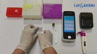 Lansionbio Guidance video of CRP Test with LS 4000 [upl. by Aretahs130]