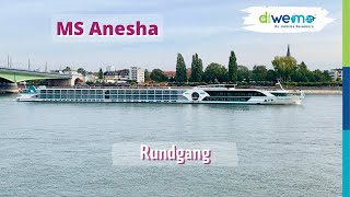 Phoenix Reisen  MS Anesha Flusskreuzfahrt Rhein [upl. by Engdahl932]