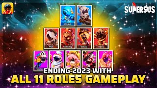 ENDING 2023 WITH ALL ROLES GAMEPLAY 🌚❤  SUPER SUS  DEMON KING GAMING  DKG [upl. by Nicoline]