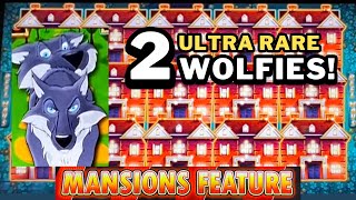 OMG 😮 2 Wolfies MANSION FEATURE ➜ MASSIVE WIN Huff N’ More Puff 💥 [upl. by Imat]