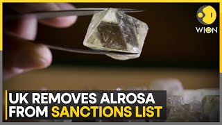 UK removes deputy head of Russian diamond producer Alrosa from sanctions list  WION [upl. by Eleonore374]