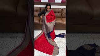 Viscose Banarasi sarees collections for booking visits [upl. by Slaughter]