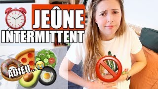 CHALLENGE JEÛNE INTERMITTENT  je ne mange pas 16h chaque jour pendant une semaine [upl. by Anneirb]