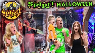 Taking Our Kids to Spirit Halloween Our Scariest Compilation Yet [upl. by Gove782]