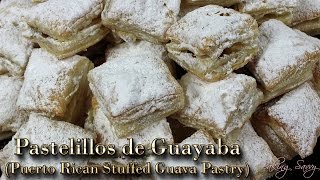 Pastelillos de Guayaba Puerto Rican Guava Stuuffed Pastry [upl. by Cichocki]