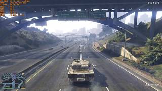 GTX 1060 3GB  i3 7100 GTA 5 Tank Destruction Test [upl. by Acirretahs]