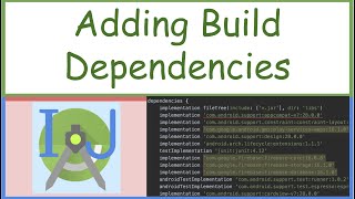 buildgradle Adding Build Dependencies  How Tos 4 [upl. by Elton]